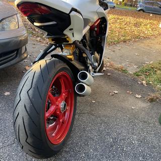 thumbnail image 2 of Ducati Supersport / S (2017-2020) Long Black Anodised Brake & Clutch Levers – JaybeeBikerBits 2 of 4