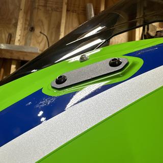 New Rage Cycles Mirror Block Off Plates Kawasaki ZX6R