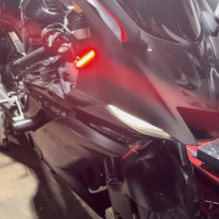 新品NewRageCycles LEDフロントウィンカー YZF-R6 17- New Rage Cycles Yamaha R6 2017-2020 LED Front Turn Signals