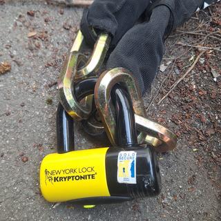 Kryptonite New York Fahgettaboudit Chain Disc Lock - RevZilla