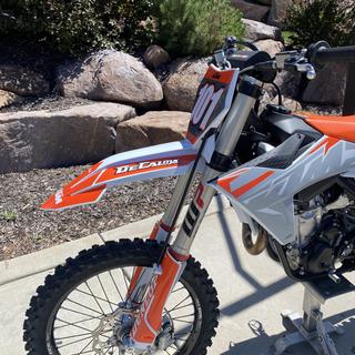 UFO Plastic Kit KTM SX / SX-F / XC / XC-F 125cc-450cc 2022-2025