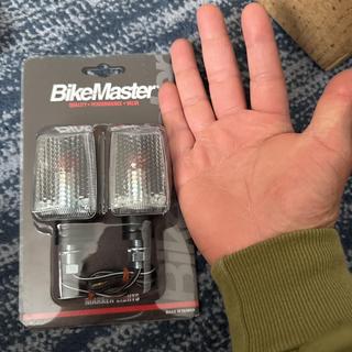 BikeMaster Universal Mini-Stalk Turn Signals - RevZilla