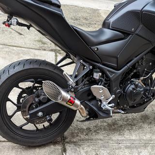 Motorcycle Parts Slip On Akrapovic Exhaust For Yamaha YZF R3 YZF