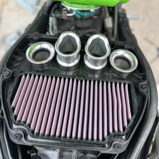 Graves Motorsports VE2 Velocity Stacks Kawasaki ZX-6R / 636 2009