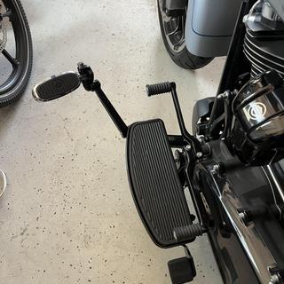 Ciro Frame Mounted Adjustable Highway Peg Mounts For Harley