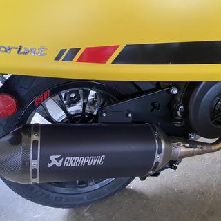 Akrapovic Exhaust System Vespa Primavera 150 iGet Sprint 150