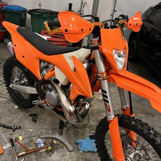 XTrig Rocs Tech Triple Clamps KTM 125cc-450cc 2013-2022 - RevZilla