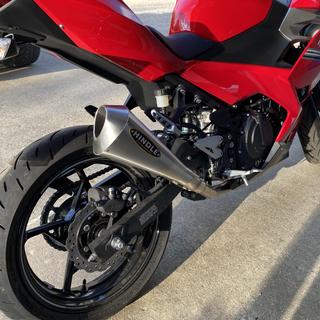 Hindle EVO Megaphone Slip-On Exhaust Kawasaki Ninja 400 / Z400