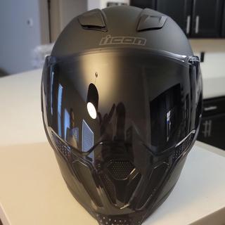 Icon Airflite Dark Rubatone Helmet - RevZilla