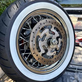 ko Amazon.com: Shinko SR777 HD White Wall Bias Front Tire - 100