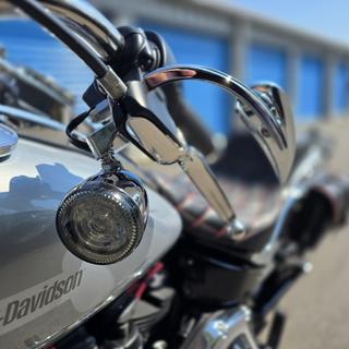 ARLEN NESS ミラーセット シルバー Arlen Ness® DownDraft® Forged Mirrors - CHROME - RickRak