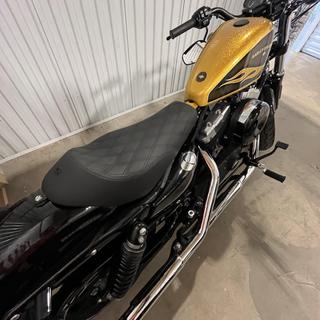 Saddlemen Renegade LS Solo Seat For Harley Sportster With 3.3