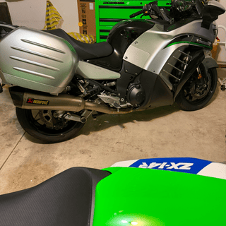 Akrapovic Slip-On Exhaust Kawasaki Concours 14 2008-2022 - RevZilla