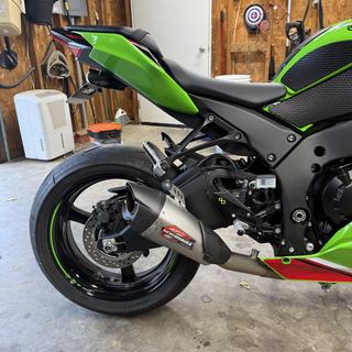 Lightech Track System Rearsets Kawasaki ZX-10R 2021-2025 - RevZilla