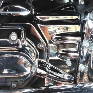 TRANSMISSION END COVER CHROME HARLEY SOFTAIL DYNA ELECTRA GLIDE ROAD KING TOUR - View #8