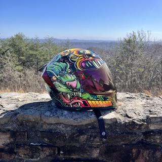 icon airflite cat scratch fever helmet Icon Airflite Cat Scratch Fever Helmet (2XL)