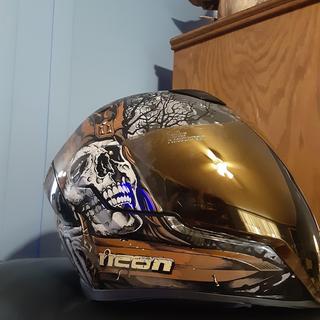 Icon Airflite Uncle Dave Helmet (SM) - RevZilla