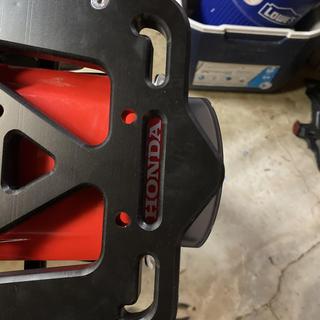 Bagagerek Achteraan Voor CRF 300L Rally 2021-2022 CRF250L Rally Motorfiets Bagage Houder Cargo Plank Beugel Achterrek Voordrager Motorfiets