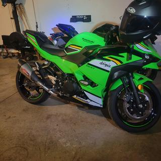 ®️ Motorcycle Exhaust ZYAKOMO Slider Compatible With Ninja 500 2025