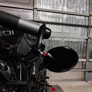 Rizoma Spy-Arm End Mounted Mirror (80mm) | 30% ($78.91) Off