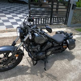 Portapacchi Posteriore Per Parafango Yamaha Star Bolt – Kit Rack Nero In Alluminio 1TP-F48C0-V0-00 – Anno 2014 - 2