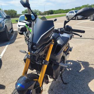 For Yamaha MT09 FZ-09 2014 2015 2016 Windshield Windscreen Pare-brise Smoke