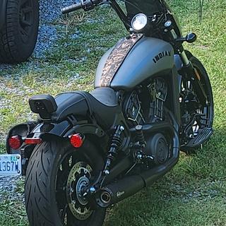 Dean Speed Saddlemen Indian Scout Sissy Bar Classic Scout Bobber
