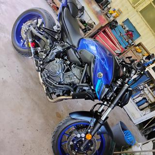 Akrapovic Racing Exhaust System Yamaha FZ-07 / MT-07 / XSR700 2015
