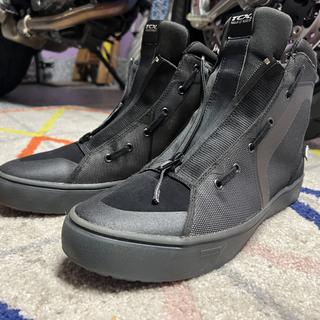 新品 TCX ikasu AIR サイズ44（US10） IKASU AIR MEN'S SUMMER MOTORCYCLE SHOES - BLACK/ORANGE/BLUE | TCX