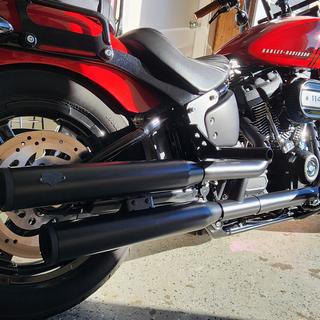 Vance & Hines PCX Eliminator 300 Slip-On Mufflers For Harley