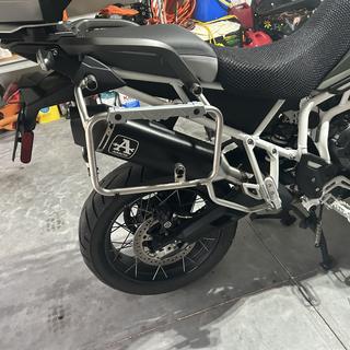 Arrow Veloce Slip-On Exhaust System Triumph Tiger 850 Sport / 900