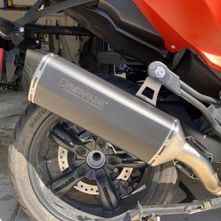 REMUS マフラー  C650 GT/Sport Remus Black Hawk Slip-On Exhaust BMW C650 Sport / C650GT 2016-2020