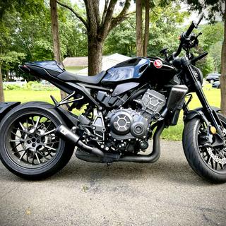LeoVince LV-10 Slip-On Exhaust Honda CB1000R 2018-2024 - RevZilla
