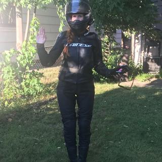 PONY 3 - WOMEN'S MOTORCYCLE LEATHER PANTS | BLACK-MATT | Dainese