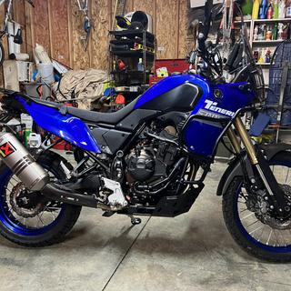 テネレ700 AKRAPOVIC Akrapovic Offroad Slip-On Exhaust Yamaha Tenere 700 2021