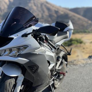 Puig  スクリーン　クリア　　ZX6R (2019～) Puig R-Racer Windscreen Kawasaki ZX6R 2019-2023