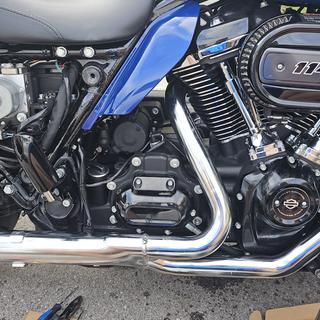Khrome Werks Hideaway Header For Harley Touring 2017-2026 - RevZilla