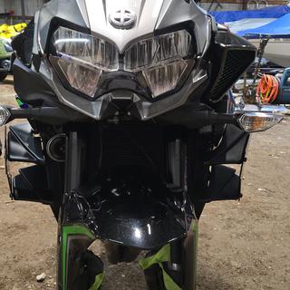 Puig Naked Downforce Side Spoilers Kawasaki Z H2 2020-2022 - RevZilla