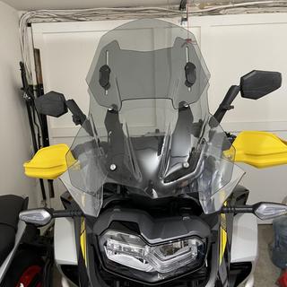 F850GSツアラーテック ロングウインドスクリーン(クリア) (中古品)