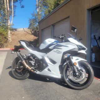 LeoVince GP Corsa Slip-On Exhaust Kawasaki Ninja 400 / Z400