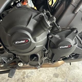 Puig Motorschutzhaube Für Yamaha MT-09 Ab Baujahr 2014 – 4 Mm Polypropylen