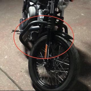 Customaccess DP0023N Engine Guards – Motorrad-Schutzbügel, 38 Mm, Schwarz, Für Verschiedene Modelle
