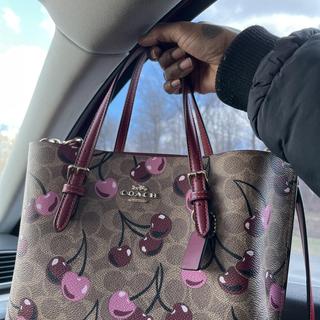 Mollie Tote Bag 25 In Signature Chambray | COACH®