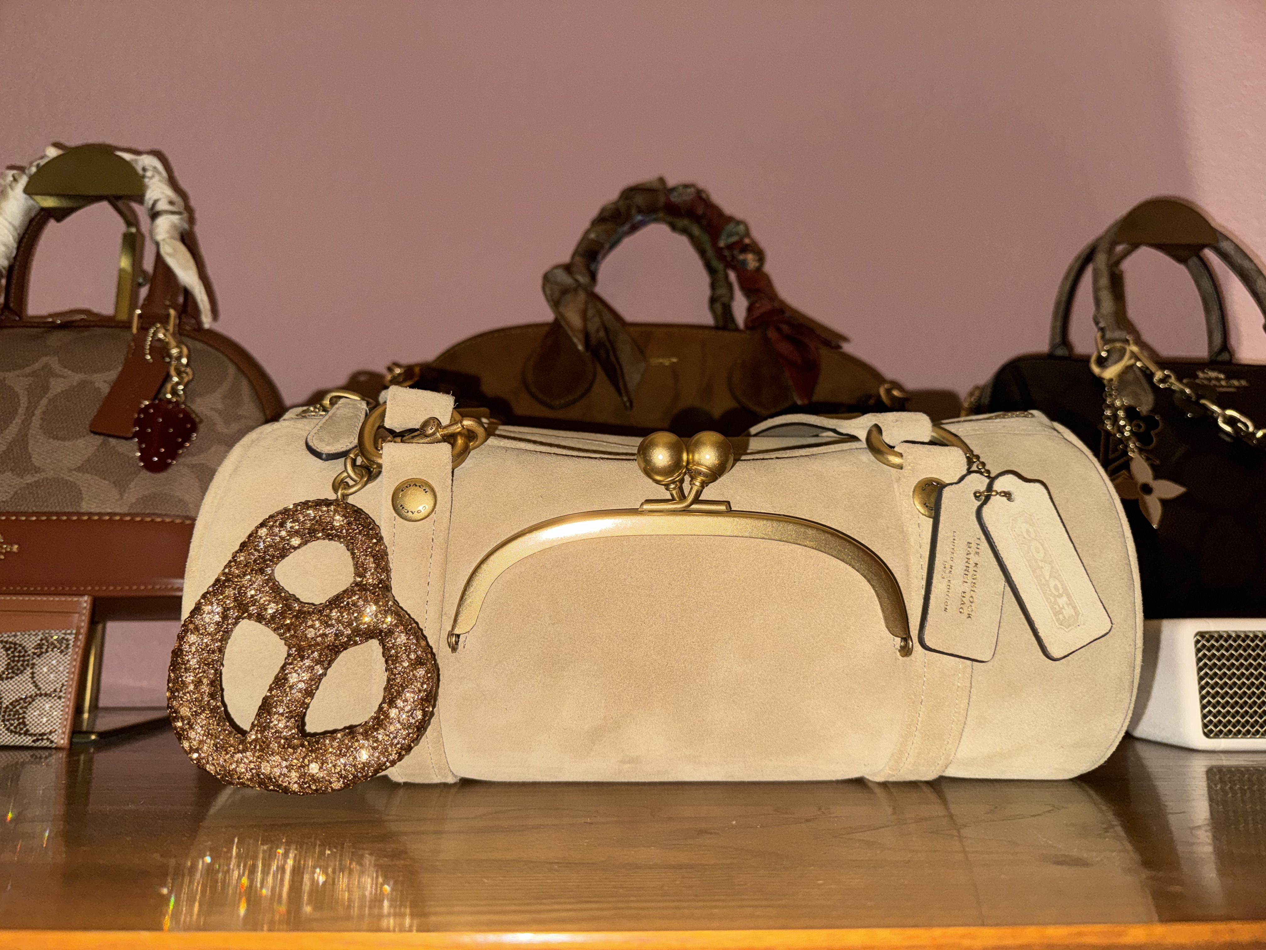 Kisslock Barrel Bag | Bags | Coach | COACH®