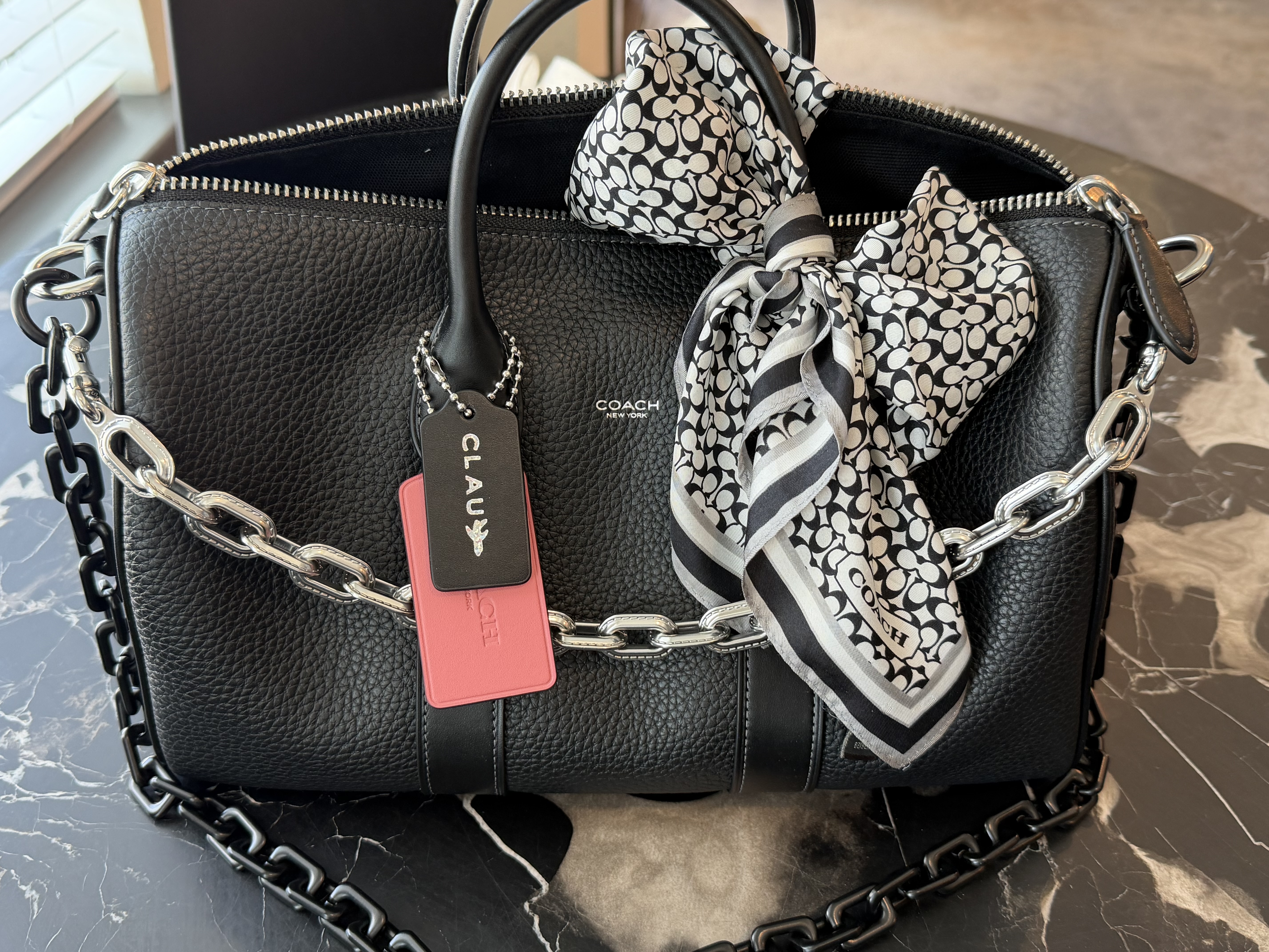 Disney X Coach Compass Bag 35 With Mickey Mouse | COACH®