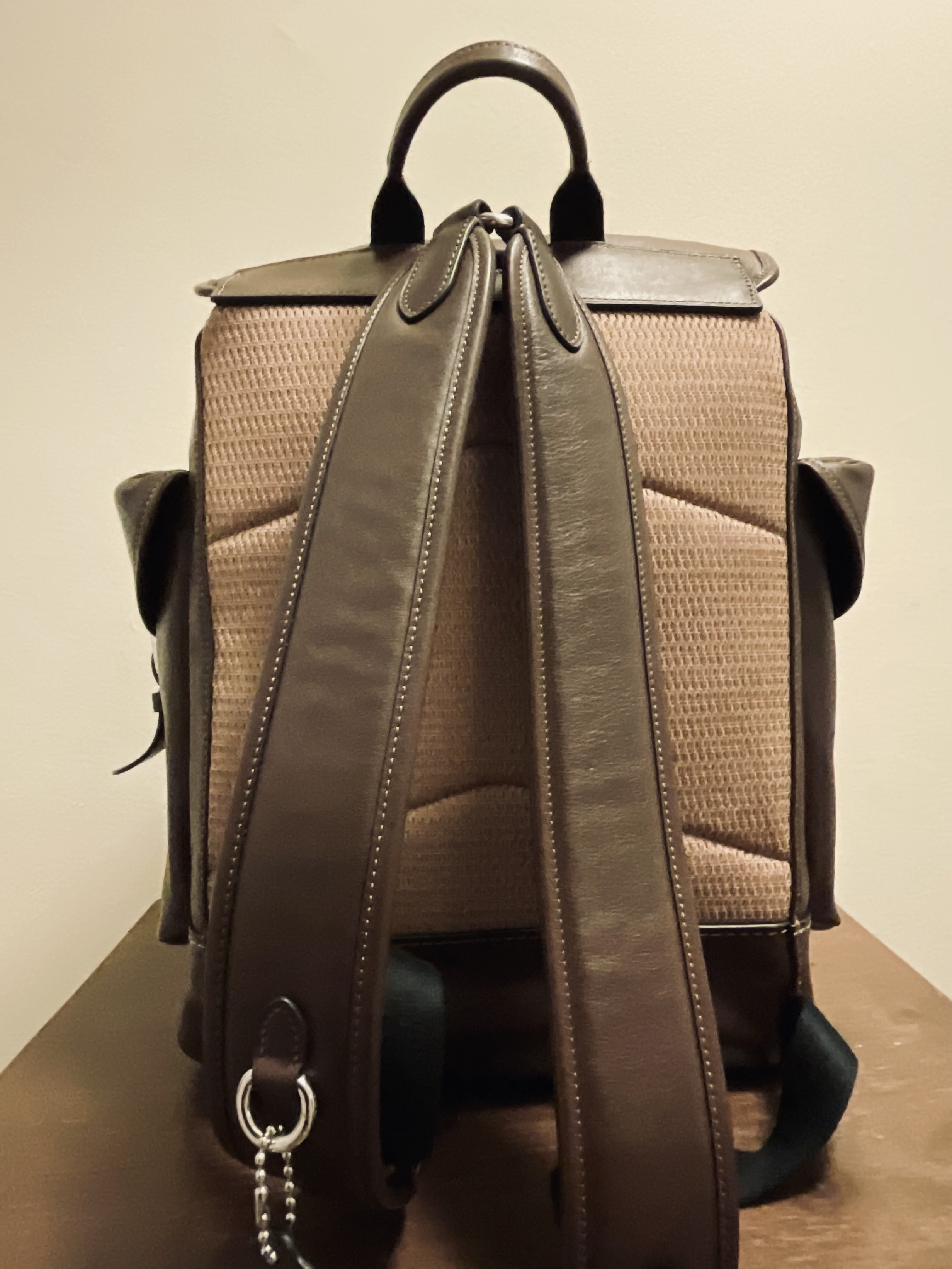 Hitch Backpack With Stickers In Signature UpcraftedLeather | Bags