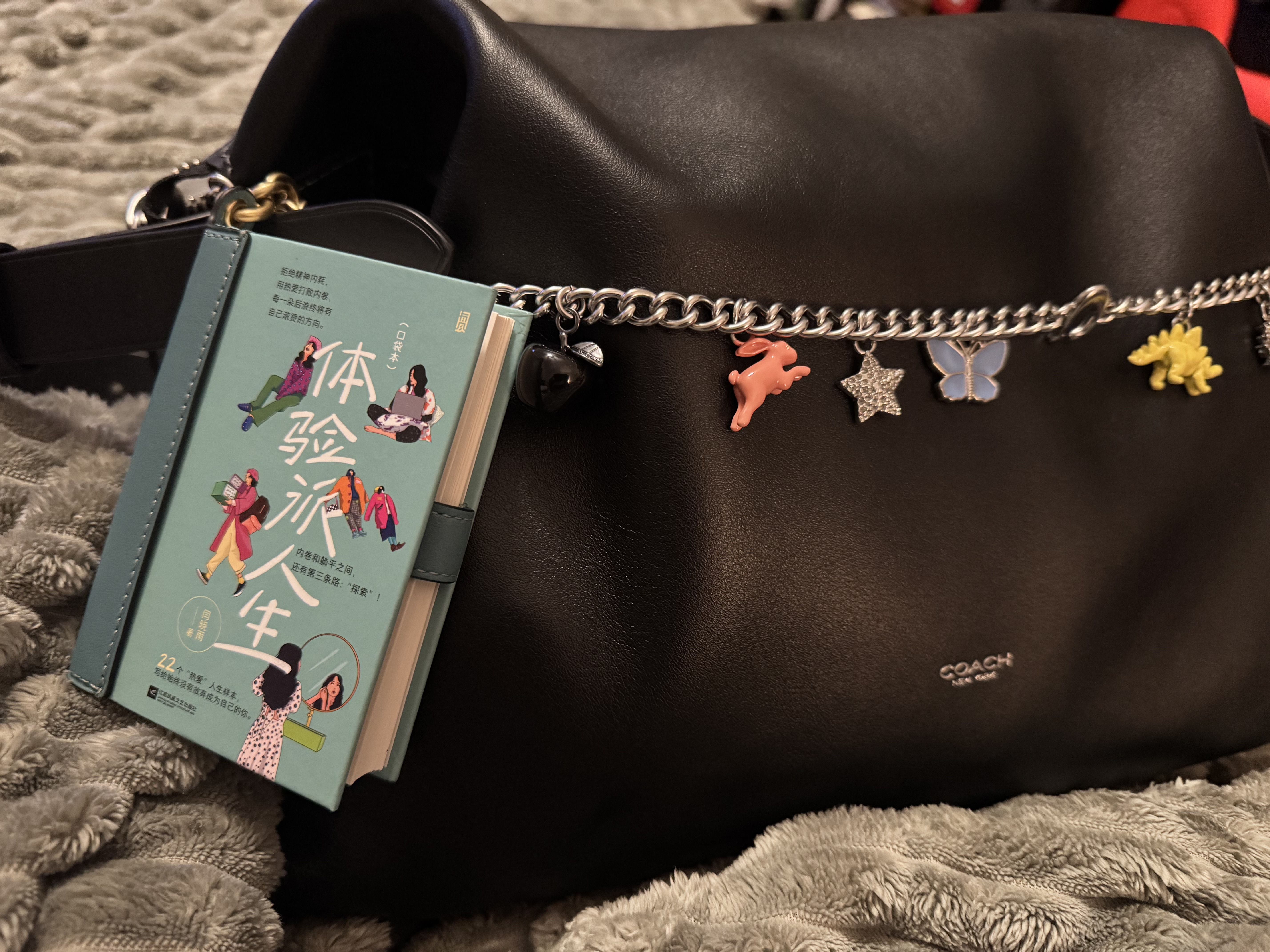 The Try Everything Life By Yan Xiaoyu Book Bag Charm | Accessories