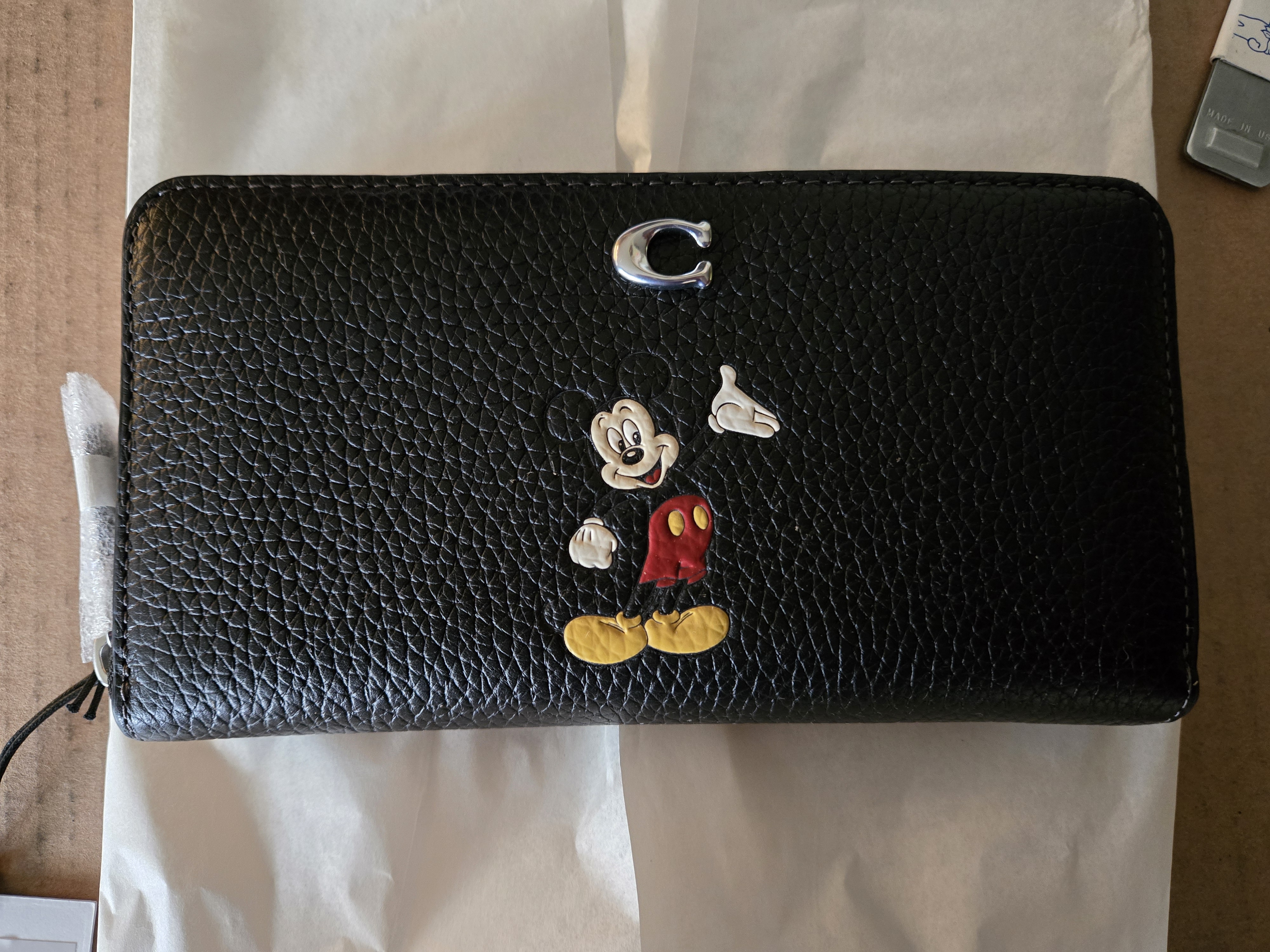 COACH® | Disney X Coach Essential Accordion Zip Wallet In
