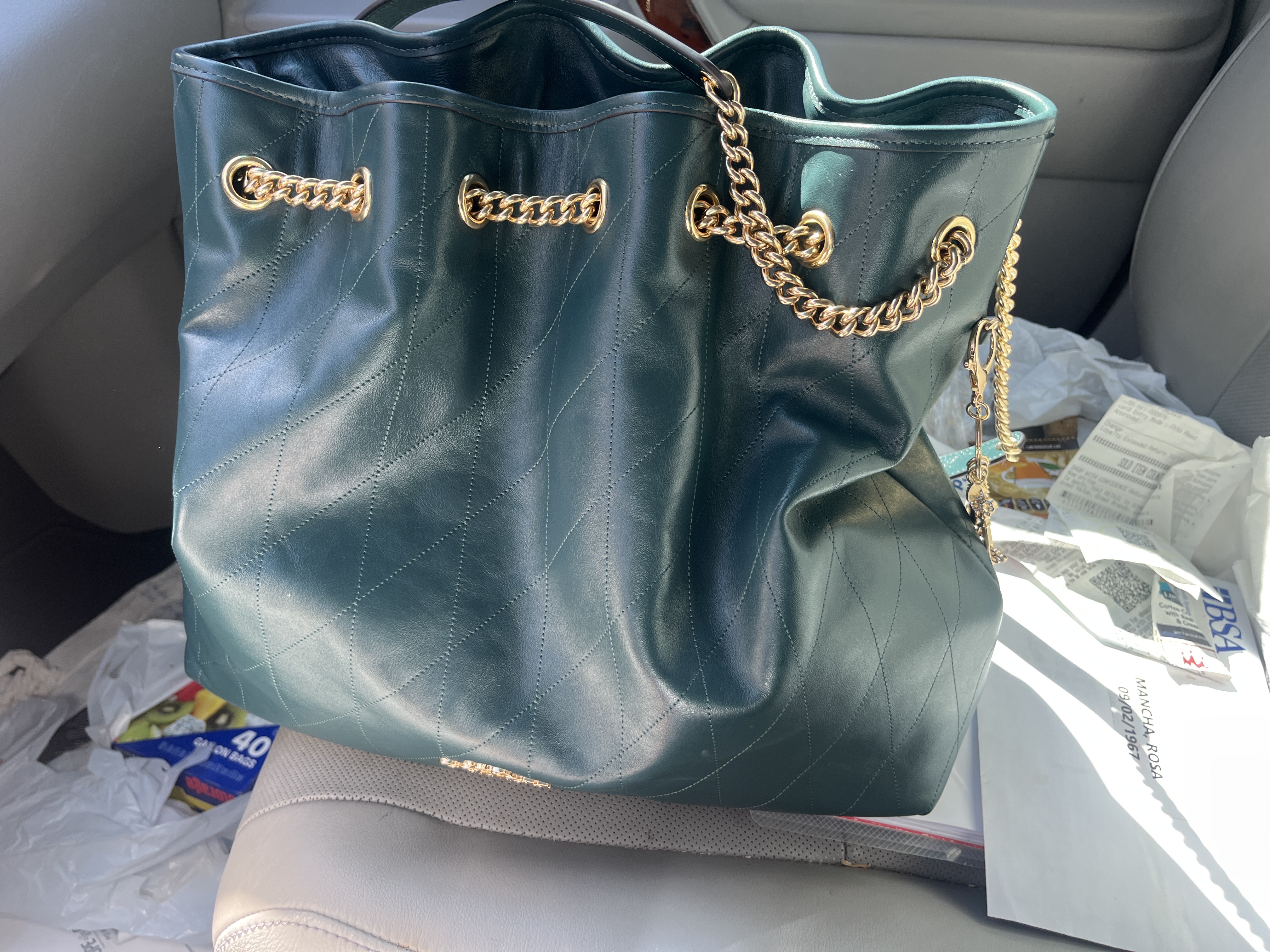 tenderloin satin coach jkt blk 希少L Evelyn Large Shoulder Bag With Quilting | Bags | Coach | COACH®