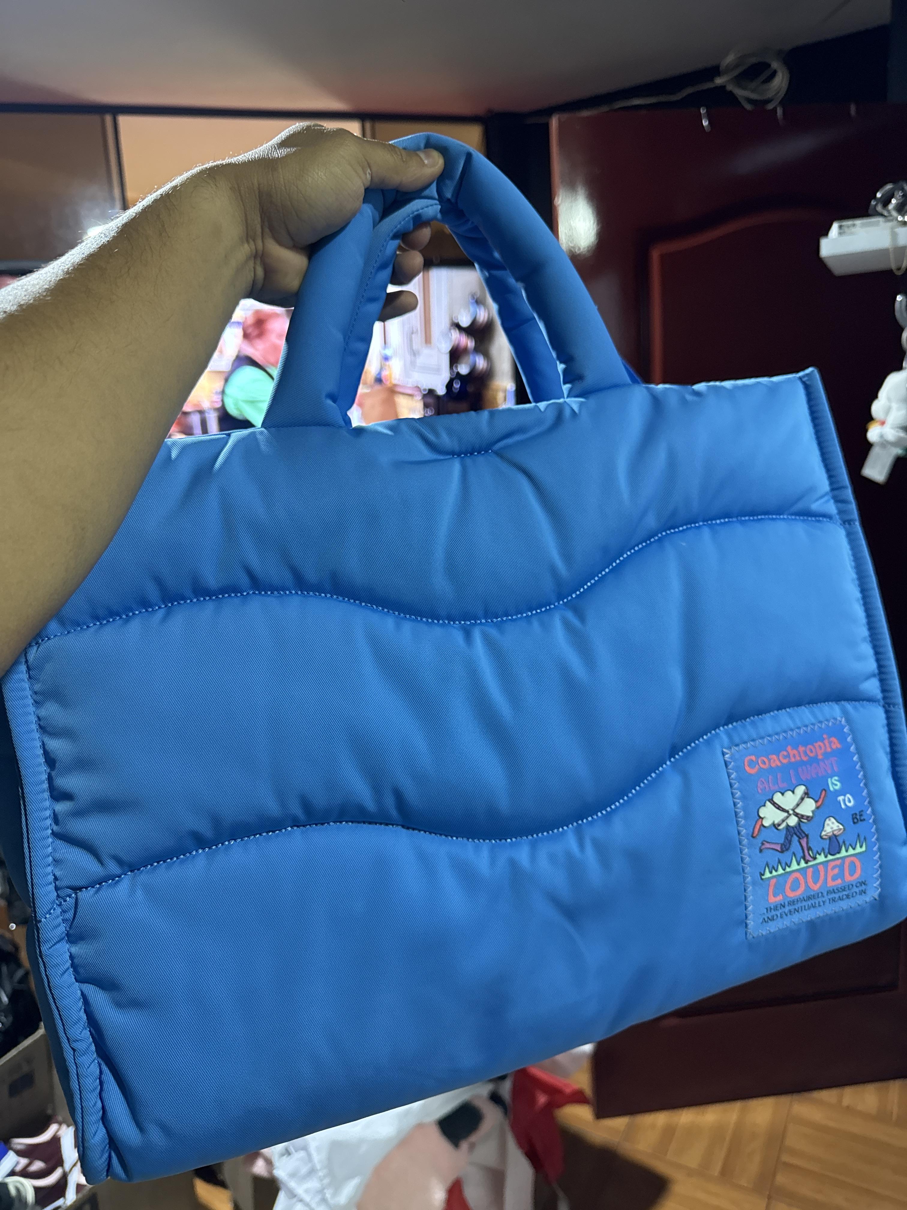 Coachtopia Loop Tote With Wavy Quilting In Corduroy | Bags | Coach